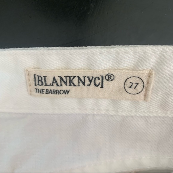 BLANKNYC The Barrow Vintage High-Rise White Denim Short Button Front 75XV8667SF - Picture 3 of 14